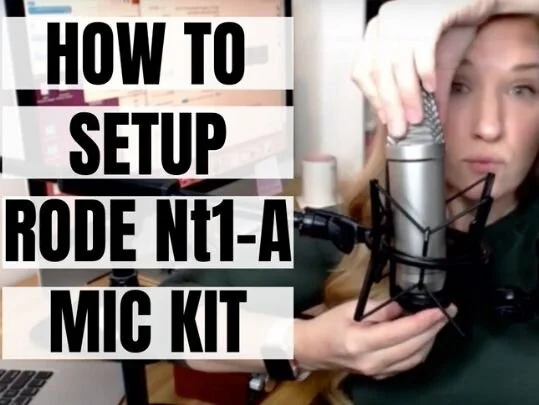 How to Set Up Your Rode Nt-1A Microphone or Nt-1 Kit — Krystal Wascher